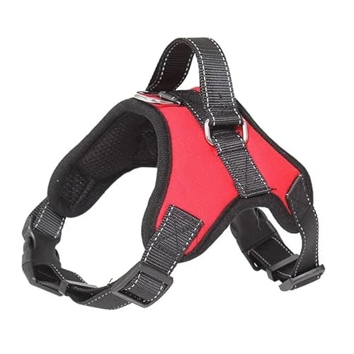 Atmungsaktives, verstellbares Haustiergeschirr, Hundewestengeschirr, Hundegeschirr aus weichem Netzgewebe, reflektierend, atmungsaktiv, Westengeschirre, Easy Walk-Geschirr mit Schnalle for kleine und Atmungsaktives, verstellbares Haustiergeschirr, Hundewestengeschirr, Hundegeschirr aus weichem Netzgewebe, reflektierend, atmungsaktiv, Westengeschirre, Easy Walk-Geschirr mit Schnalle for kleine und von TRgqify-KM