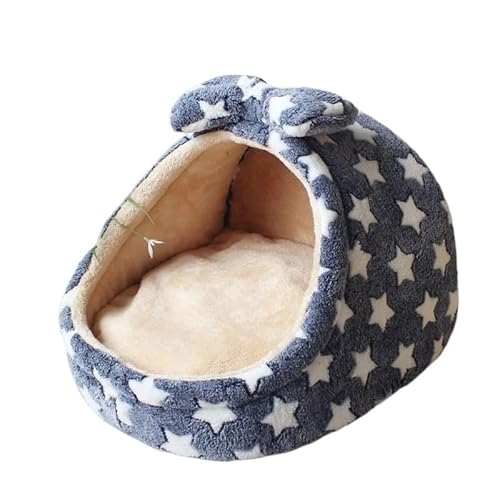 Hundebett mit Bezug, Höhle, Hundeversteck, Hundeschlafplatz, Hundehöhlenbett, Anti-Angst, rutschfest, waschbar, winddicht, warm, weich, ideal for Welpen und mittelgroße Hunde, Haustierbett, Hundebetth Hundebett mit Bezug, Höhle, Hundeversteck, Hundeschlafplatz, Hundehöhlenbett, Anti-Angst, rutschfest, waschbar, winddicht, warm, weich, ideal for Welpen und mittelgroße Hunde, Haustierbett, Hundebetth von TRgqify-KM