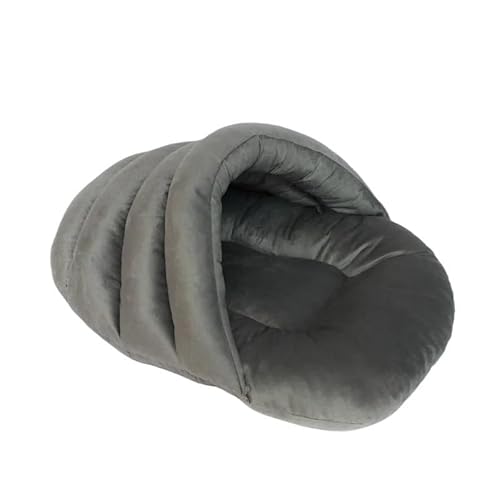 Hundebett mit Bezug, Höhle, Hundeversteck, Hundeschlafplatz, Hundehöhlenbett, Anti-Angst, rutschfest, waschbar, winddicht, warm, weich, ideal for Welpen und mittelgroße Hunde, Haustierbett, Hundebetth Hundebett mit Bezug, Höhle, Hundeversteck, Hundeschlafplatz, Hundehöhlenbett, Anti-Angst, rutschfest, waschbar, winddicht, warm, weich, ideal for Welpen und mittelgroße Hunde, Haustierbett, Hundebetth von TRgqify-KM