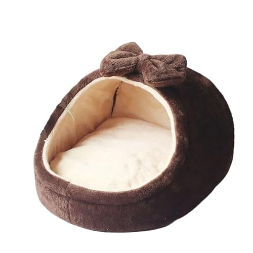 Hundebett mit Bezug, Höhle, Hundeversteck, Hundeschlafplatz, Hundehöhlenbett, Anti-Angst, rutschfest, waschbar, winddicht, warm, weich, ideal for Welpen und mittelgroße Hunde, Haustierbett, Hundebetth Hundebett mit Bezug, Höhle, Hundeversteck, Hundeschlafplatz, Hundehöhlenbett, Anti-Angst, rutschfest, waschbar, winddicht, warm, weich, ideal for Welpen und mittelgroße Hunde, Haustierbett, Hundebetth von TRgqify-KM