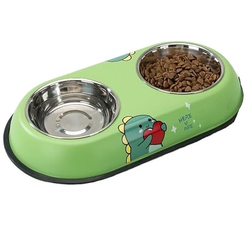 Katzenfutternapf aus Edelstahl, Futternapf for Haustiere aus Edelstahl, Katzenfutternapf in Edelstahlfarbe, kleiner Hundenapf, Trinknapf for Haustiere, Katzen und Welpen, Füttern und Trinken, leicht z Katzenfutternapf aus Edelstahl, Futternapf for Haustiere aus Edelstahl, Katzenfutternapf in Edelstahlfarbe, kleiner Hundenapf, Trinknapf for Haustiere, Katzen und Welpen, Füttern und Trinken, leicht z von TRgqify-KM