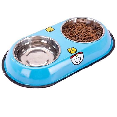 Katzenfutternapf aus Edelstahl, Futternapf for Haustiere aus Edelstahl, Katzenfutternapf in Edelstahlfarbe, kleiner Hundenapf, Trinknapf for Haustiere, Katzen und Welpen, Füttern und Trinken, leicht z Katzenfutternapf aus Edelstahl, Futternapf for Haustiere aus Edelstahl, Katzenfutternapf in Edelstahlfarbe, kleiner Hundenapf, Trinknapf for Haustiere, Katzen und Welpen, Füttern und Trinken, leicht z von TRgqify-KM