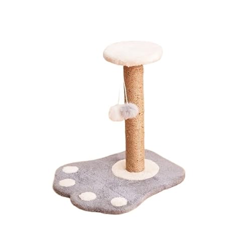 TRgqify-KM Kratzbaum for Katzen, Klettergerüst for Katzen, Komfort-Kratzbrett-Turm, Stabile Basis for Hauskatzen, Einfache Montage(Gray) von TRgqify-KM