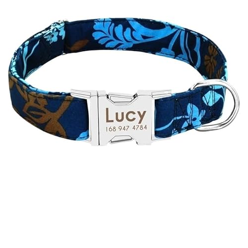 Personalisiertes Welpenhalsband aus Nylon, strapazierfähiges Haustierhalsband for kleine Hunde. Großes Hundehalsband, verstellbares und bequemes Design, geeignet for das Training und den täglichen Geb Personalisiertes Welpenhalsband aus Nylon, strapazierfähiges Haustierhalsband for kleine Hunde. Großes Hundehalsband, verstellbares und bequemes Design, geeignet for das Training und den täglichen Geb von TRgqify-KM