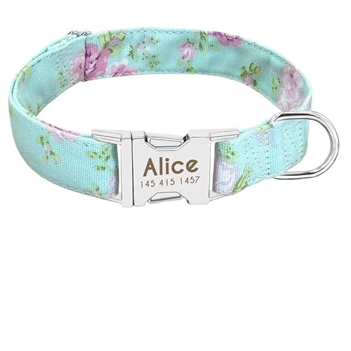 Personalisiertes Welpenhalsband aus Nylon, strapazierfähiges Haustierhalsband for kleine Hunde. Großes Hundehalsband, verstellbares und bequemes Design, geeignet for das Training und den täglichen Geb Personalisiertes Welpenhalsband aus Nylon, strapazierfähiges Haustierhalsband for kleine Hunde. Großes Hundehalsband, verstellbares und bequemes Design, geeignet for das Training und den täglichen Geb von TRgqify-KM