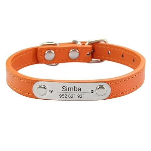 Personalisiertes Welpenhalsband aus Nylon, strapazierfähiges Haustierhalsband for kleine Hunde. Großes Hundehalsband, verstellbares und bequemes Design, geeignet for das Training und den täglichen Geb Personalisiertes Welpenhalsband aus Nylon, strapazierfähiges Haustierhalsband for kleine Hunde. Großes Hundehalsband, verstellbares und bequemes Design, geeignet for das Training und den täglichen Geb von TRgqify-KM