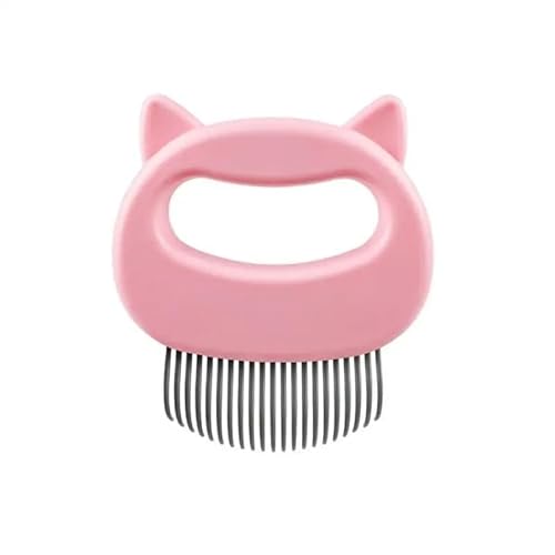 TRgqify-KM Hundehaarbürste, effizientes Hundepflegewerkzeug for EIN gut gepflegtes Fell, Haustierbürste, effektive Hundehaarbürste(B01 pink) von TRgqify-KM