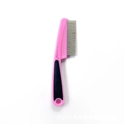 TRgqify-KM Hundehaarbürste, effizientes Hundepflegewerkzeug for EIN gut gepflegtes Fell, Haustierbürste, effektive Hundehaarbürste(Pink) von TRgqify-KM