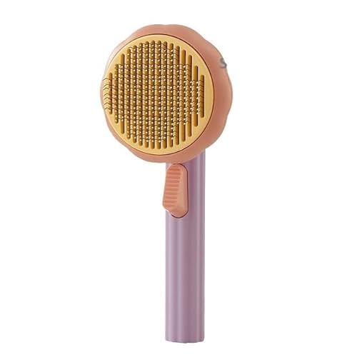 TRgqify-KM Hundehaarbürste, effizientes Hundepflegewerkzeug for EIN gut gepflegtes Fell, Haustierbürste, effektive Hundehaarbürste(Purple) von TRgqify-KM