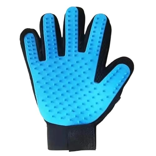 TRgqify-KM Hundehaarbürste, effizientes Hundepflegewerkzeug for EIN gut gepflegtes Fell, Haustierbürste, effektive Hundehaarbürste(Sky Blue Right) von TRgqify-KM