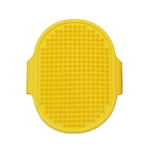 TRgqify-KM Hundehaarbürste, effizientes Hundepflegewerkzeug for EIN gut gepflegtes Fell, Haustierbürste, effektive Hundehaarbürste(Yellow) von TRgqify-KM