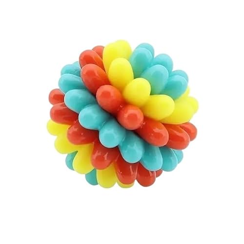 TRgqify-KM Lettuce Pets Toys Robuster, stacheliger Kauball – for mittelgroße und große Hunde, Hundespielzeug for Aggressive Kauer(Blue,2pc) von TRgqify-KM