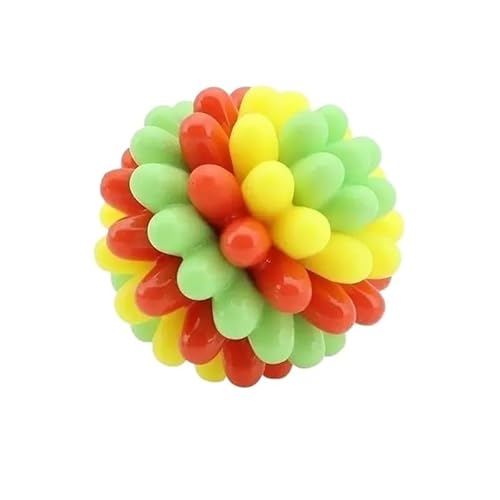 TRgqify-KM Lettuce Pets Toys Robuster, stacheliger Kauball – for mittelgroße und große Hunde, Hundespielzeug for Aggressive Kauer(Green,2pc) von TRgqify-KM