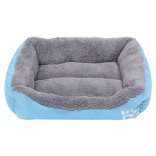 TSBB Haustierbett,Haustierbett mit pelzigem Kissen,weicher und schöner Rutschfester Hundekorb,Hundesofa,pelziges Kissennest für Welpen TSBB Haustierbett,Haustierbett mit pelzigem Kissen,weicher und schöner Rutschfester Hundekorb,Hundesofa,pelziges Kissennest für Welpen von TSBB