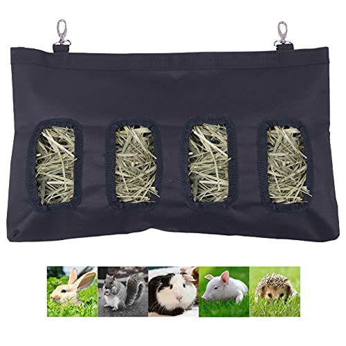 TSGYRT Futterspender für Kaninchen, Heu, Meerschweinchen, Heu, Aufbewahrung, Kaninchen, Heubeutel, Meerschweinchen, Heu-Futterspender, 45,7 x 27,9 cm in Futtertasche für kleine Tiere, 600D TSGYRT Futterspender für Kaninchen, Heu, Meerschweinchen, Heu, Aufbewahrung, Kaninchen, Heubeutel, Meerschweinchen, Heu-Futterspender, 45,7 x 27,9 cm in Futtertasche für kleine Tiere, 600D von TSGYRT
