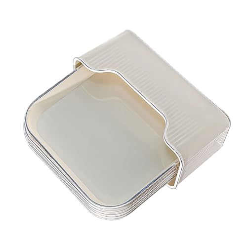 Set Von 6 Haustier Knochenschalen Set Plastik Sauce Schale Set Abfallknochenschale Für Restaurants Und Verschiedene Anlässe Geeignet von TSMORY