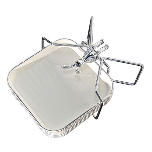 Set Von 6 Haustier Knochenschalen Set Plastik Sauce Schale Set Abfallknochenschale Für Restaurants Und Verschiedene Anlässe Geeignet von TSMORY