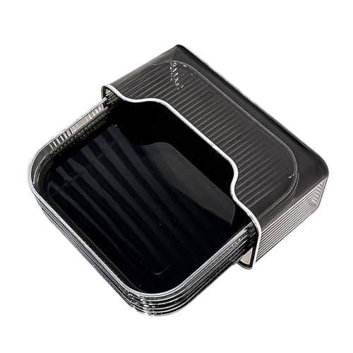 Set Von 6 Haustier Knochenschalen Set Plastik Sauce Schale Set Abfallknochenschale Für Restaurants Und Verschiedene Anlässe Geeignet von TSMORY