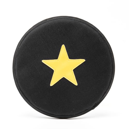 TSPRO Taktisch Hunde Frisbee, Dauerhaftes Nylon für Starke Kauhunde, Mittel- bis Großrassen, Wasser-schwimmend,Wurfbar und Einfach zu Werfen, für Indoor- und Outdoor-Spiel (Schwarz) von TSPRO