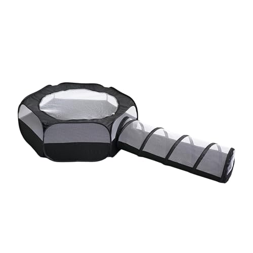 TTETTZ Katzentunnel, Gefalteter Tunnel, Spielzelt Tunnel für Kaninchen, Kätzchen, Frettchen TTETTZ Katzentunnel, Gefalteter Tunnel, Spielzelt Tunnel für Kaninchen, Kätzchen, Frettchen von TTETTZ