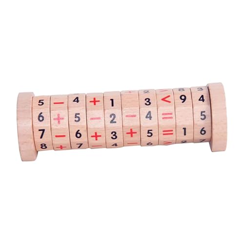 TTETTZ Montessori Spielzeug Zylinder Zahlen Spielzeug Rotierender Zylinderblock TTETTZ Montessori Spielzeug Zylinder Zahlen Spielzeug Rotierender Zylinderblock von TTETTZ