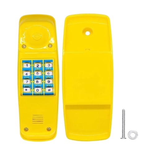 TTETTZ Schaukel Set für Kinder, Telefonspielzeug, Spielplatz Spaß Im Freien, Gelb von TTETTZ
