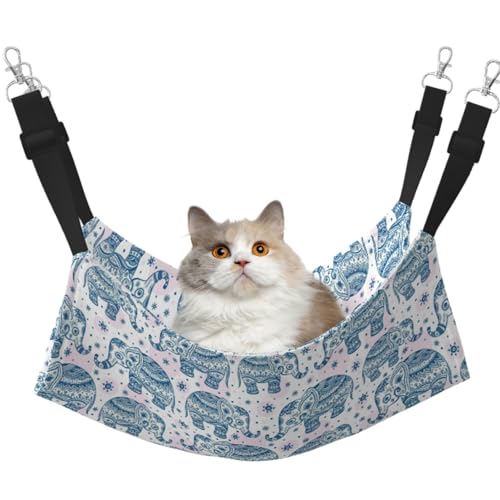 TTIGLHOH Boho-Elefanten-Hängematte für Katzen, Frettchen, weiches Bett, geeignet für Haustiere, Meerschweinchen, Hamster, Kätzchen TTIGLHOH Boho-Elefanten-Hängematte für Katzen, Frettchen, weiches Bett, geeignet für Haustiere, Meerschweinchen, Hamster, Kätzchen von TTIGLHOH