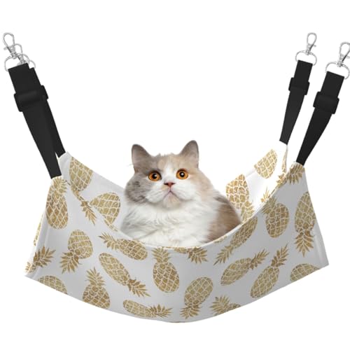 TTIGLHOH Hängematte für Katzen, Frettchen, weiches Bett, geeignet für Haustiere, Meerschweinchen, Hamster, Kätzchen TTIGLHOH Hängematte für Katzen, Frettchen, weiches Bett, geeignet für Haustiere, Meerschweinchen, Hamster, Kätzchen von TTIGLHOH