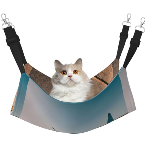 TTIGLHOH Haustier-Hängematte für Katzen, Frettchen, weiches Bett, geeignet für Haustiere, Meerschweinchen, Hamster, Kätzchen TTIGLHOH Haustier-Hängematte für Katzen, Frettchen, weiches Bett, geeignet für Haustiere, Meerschweinchen, Hamster, Kätzchen von TTIGLHOH