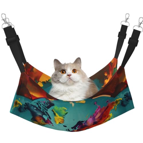 TTIGLHOH World Map Haustier-Hängematte für Katzen, Frettchen, weiches Bett, geeignet für Haustiere, Meerschweinchen, Hamster, Kätzchen TTIGLHOH World Map Haustier-Hängematte für Katzen, Frettchen, weiches Bett, geeignet für Haustiere, Meerschweinchen, Hamster, Kätzchen von TTIGLHOH