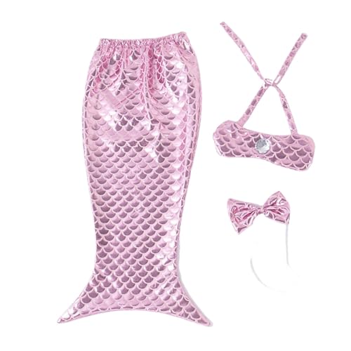 Lustiges Meerjungfrauenkleid, bunte Schleife, lustiges Strandkleid für Welpen, Katzen, kleine Hunde, Urlaubsparty von TTTLLNN