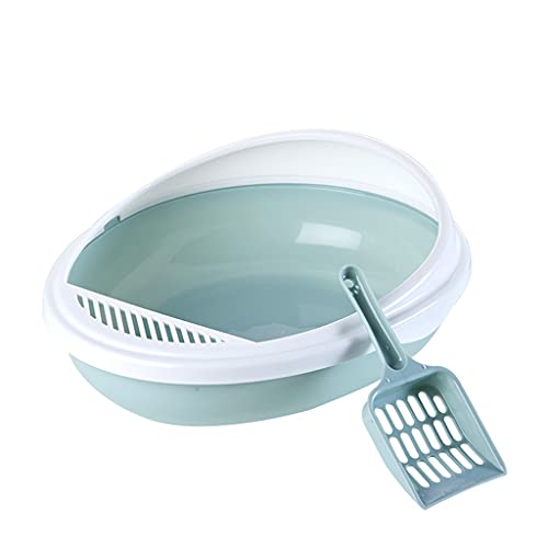 Offene Oberseite für Katzentoilettenform, um Katzen viel Platz und schnelle Zugänglichkeit zu bieten, Spritzschutz, hält Boden C Offene Oberseite für Katzentoilettenform, um Katzen viel Platz und schnelle Zugänglichkeit zu bieten, Spritzschutz, hält Boden C von TTTLLNN