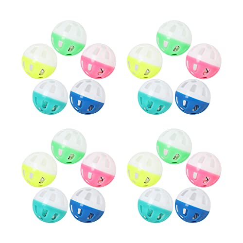 TTTLLNN 20 Packungen für Spielzeug mit buntem interaktivem Innenleben für Kätzchen, ideal für kleine Tiere TTTLLNN 20 Packungen für Spielzeug mit buntem interaktivem Innenleben für Kätzchen, ideal für kleine Tiere von TTTLLNN