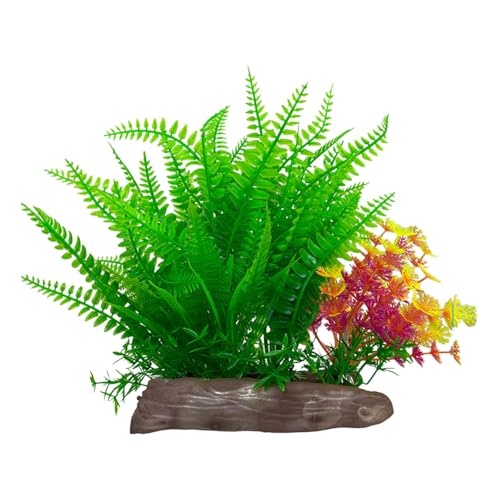 TTTLLNN Aquarium-Dekoration, realistische Wassergras-Simulation, Wasserpflanze für verschiedene Aquarien, Landschaften, Fischunterschlupf von TTTLLNN