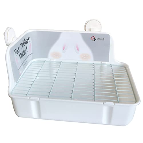 TTTLLNN Katzentoilette Ecktoilette Katzentoilette Käfig Töpfchentrainer für Kleintiere rechteckig TTTLLNN Katzentoilette Ecktoilette Katzentoilette Käfig Töpfchentrainer für Kleintiere rechteckig von TTTLLNN