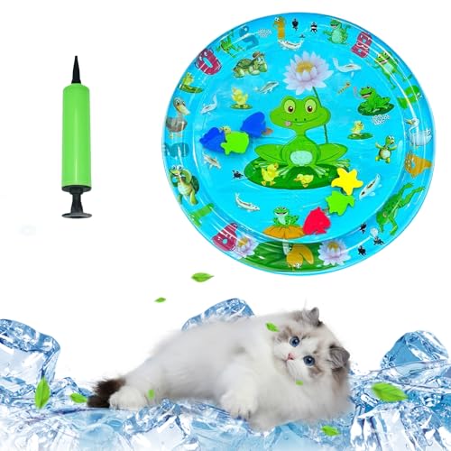 TTTLLNN Kühlmatte für Hunde und Katzen, weiches Pad, aufblasbares Wasserbett, Sofa, Liege, Nickerchen, aufblasbares Bett TTTLLNN Kühlmatte für Hunde und Katzen, weiches Pad, aufblasbares Wasserbett, Sofa, Liege, Nickerchen, aufblasbares Bett von TTTLLNN