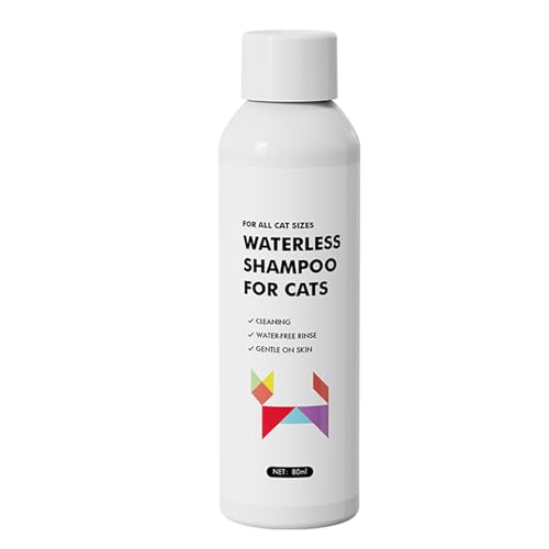 TTTLLNN Praktisches Hunde-Shampoo ohne Wasser, für Katzen und Hunde, Fellpflegebürste zum Entfernen von Haaren, offenen Knoten, Katzenhaarentferner, Pflegezubehör TTTLLNN Praktisches Hunde-Shampoo ohne Wasser, für Katzen und Hunde, Fellpflegebürste zum Entfernen von Haaren, offenen Knoten, Katzenhaarentferner, Pflegezubehör von TTTLLNN