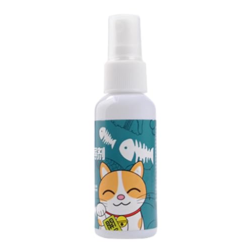 TUDUZ Spray Cat Inducer Katzenspielzeug-Attraktionslösung Katzenspielzeug 50 ml Welpenspielzeug Für Aggressive Kauer (Green, One Size) von TUDUZ