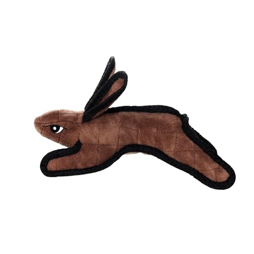Tuffy T-JR-by-Rabbit-BRN Scheunentiere, Hase braun, S von TUFFY