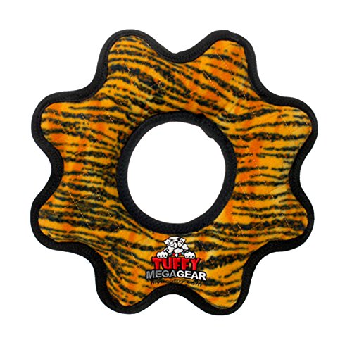 Tuffy's Mega Hundespielzeug Ring, Tigermuster von TUFFY