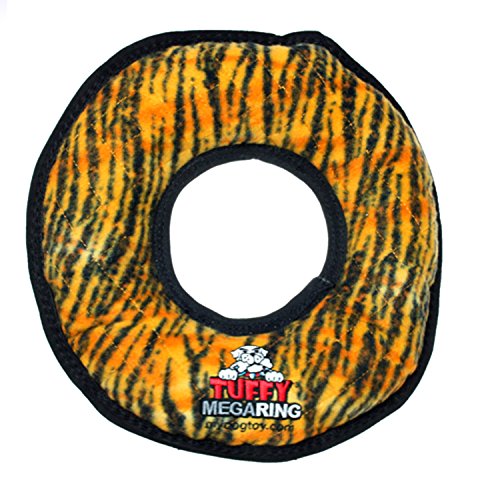 Tuffy's Mega Hundespielzeug Ring, Tigermuster Tuffy's Mega Hundespielzeug Ring, Tigermuster von TUFFY