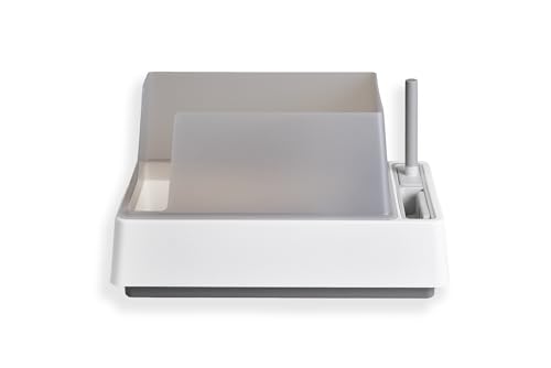 Cove Katzentoilette von Tuft + Paw, preisgekrönt, Glatte Form, leicht zu reinigen, inklusive integrierter Schaufel, Kehrschaufel, Bürste Cove Katzentoilette von Tuft + Paw, preisgekrönt, Glatte Form, leicht zu reinigen, inklusive integrierter Schaufel, Kehrschaufel, Bürste von TUFT + PAW