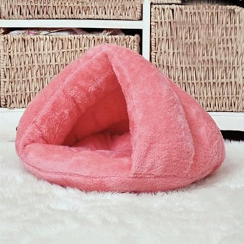 Katzenbetten, dreieckiges Haustiernest, Haustier-Hundekatzenhöhle, Iglu-Bettkorb, Haus, Kätzchen, weich, gemütlich, Innenkissen, Zwinger Katzenbetten, dreieckiges Haustiernest, Haustier-Hundekatzenhöhle, Iglu-Bettkorb, Haus, Kätzchen, weich, gemütlich, Innenkissen, Zwinger von TUITA