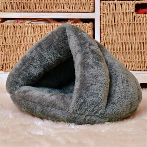Katzenbetten, dreieckiges Haustiernest, Haustier-Hundekatzenhöhle, Iglu-Bettkorb, Haus, Kätzchen, weich, gemütlich, Innenkissen, Zwinger Katzenbetten, dreieckiges Haustiernest, Haustier-Hundekatzenhöhle, Iglu-Bettkorb, Haus, Kätzchen, weich, gemütlich, Innenkissen, Zwinger von TUITA