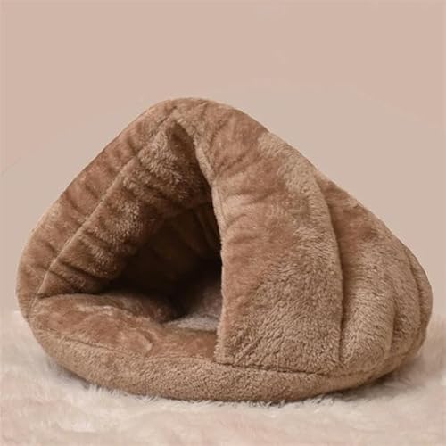 Katzenbetten, dreieckiges Haustiernest, Haustier-Hundekatzenhöhle, Iglu-Bettkorb, Haus, Kätzchen, weich, gemütlich, Innenkissen, Zwinger Katzenbetten, dreieckiges Haustiernest, Haustier-Hundekatzenhöhle, Iglu-Bettkorb, Haus, Kätzchen, weich, gemütlich, Innenkissen, Zwinger von TUITA