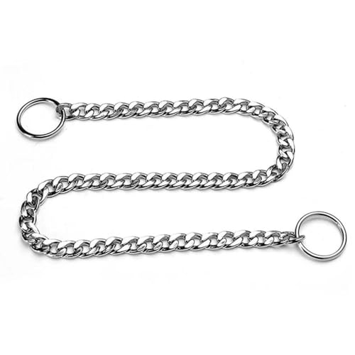 TUITA Edelstahl-Schiffskettenhalsband für Hunde, verstellbares Haustierzubehör, flaches Hundehalsband für französische Bulldogge, Pitbull, Haustierhalsband TUITA Edelstahl-Schiffskettenhalsband für Hunde, verstellbares Haustierzubehör, flaches Hundehalsband für französische Bulldogge, Pitbull, Haustierhalsband von TUITA
