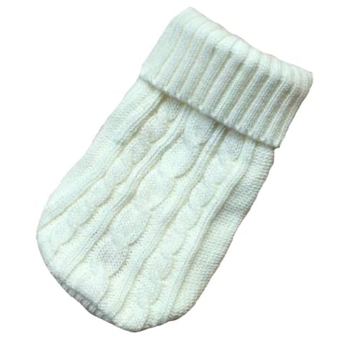 TUITA Hunde-Winterkleidung, gestrickte Haustierkleidung für kleine mittelgroße Hunde, Chihuahua, Welpen, Haustierpullover, Yorkshire, Reiner Hundepullover TUITA Hunde-Winterkleidung, gestrickte Haustierkleidung für kleine mittelgroße Hunde, Chihuahua, Welpen, Haustierpullover, Yorkshire, Reiner Hundepullover von TUITA