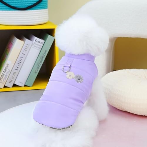 TUITA Hunde-Winterkleidung, warme Welpenjacke, Haustiermantel für kleine mittelgroße Hunde und Katzen mit D-Ring-Weste, Chihuahua-Kostüme für französische Bulldogge TUITA Hunde-Winterkleidung, warme Welpenjacke, Haustiermantel für kleine mittelgroße Hunde und Katzen mit D-Ring-Weste, Chihuahua-Kostüme für französische Bulldogge von TUITA