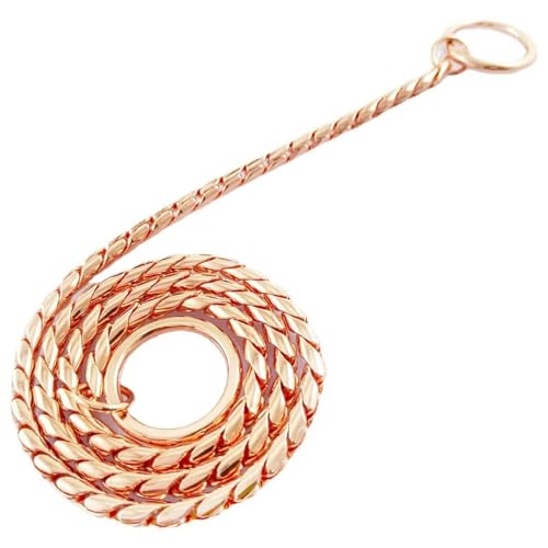 TUITA Metall-Hundekettenhalsband, Haustierhalsband, verstellbare Dekoration, Haustierhalsband für kleine, mittelgroße und große Hunde TUITA Metall-Hundekettenhalsband, Haustierhalsband, verstellbare Dekoration, Haustierhalsband für kleine, mittelgroße und große Hunde von TUITA