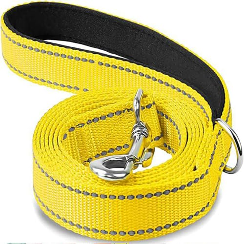 TUITA Nachtreflexion Hund Haustier Abschleppseil 1,2/1,5/1,8 m Schutzseil Haustier Walking Training Leine Katzen Hunde Geschirr Halsband Leine Gurt von TUITA